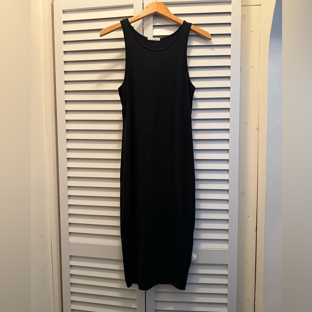 Marine Layer Classic Black Dress